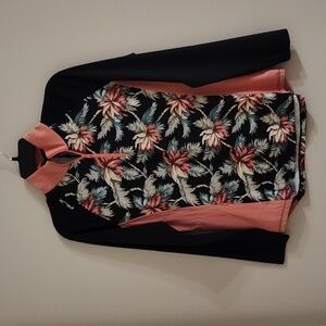 Ralph Lauren Floral Quarter Zip Pullover